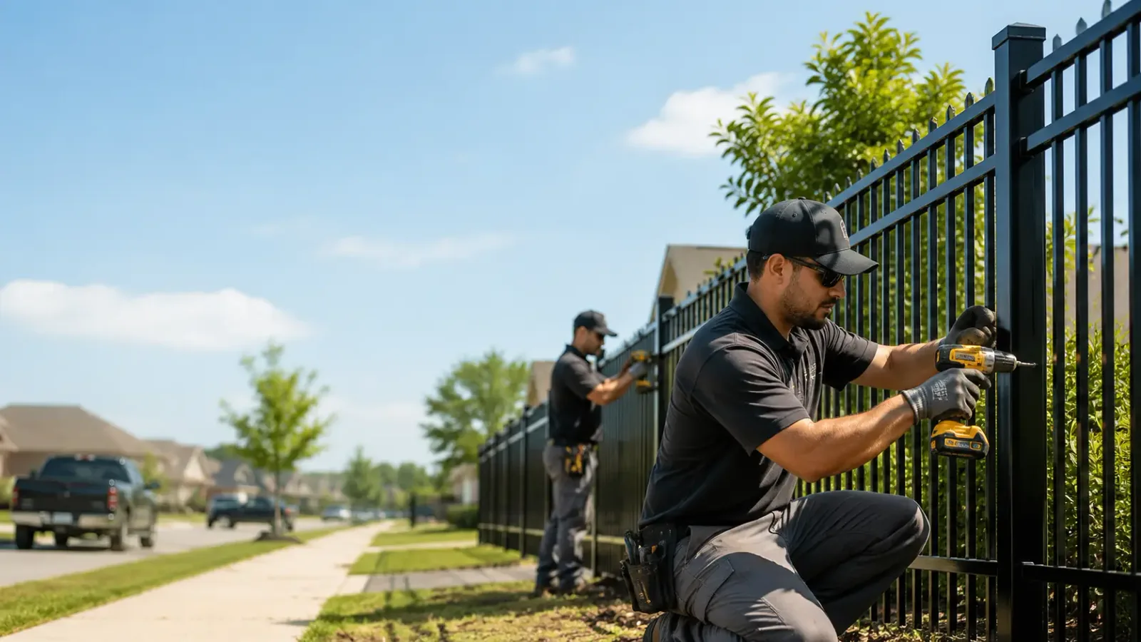 Metal Fence Installation in Clifton Park, NY